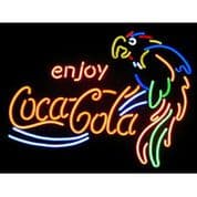 Coca Cola Parrot Neon Sign