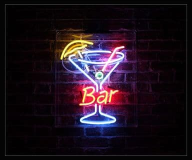 Cocktail Bar Neon Sign