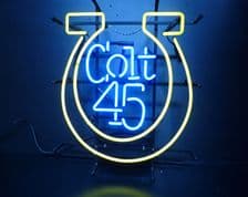 Colt 45 Neon Sign