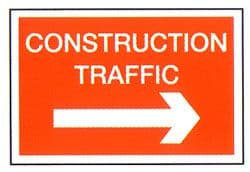 Construction Site Traffic Right