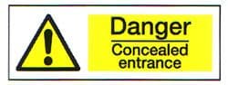 Danger Concealed Entrance 1