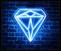Diamond Neon Sign