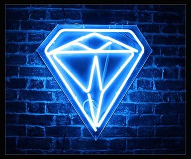 Diamond Neon Sign