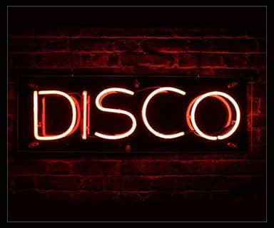 Disco Red Neon Sign