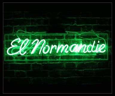 El Normandie Neon Sign