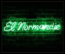 El Normandie Neon Sign