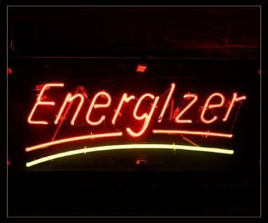 Energizer Neon Sign