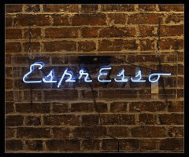 Espresso Neon Sign