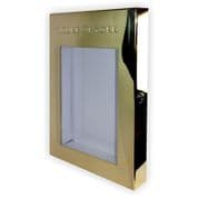 Etched Logo Header LED illuminated Menu Case