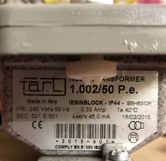 Fart Neon Transformer - 1002/50 P. e.