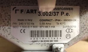 Fart Neon Transformer - 3002/37 P. e.