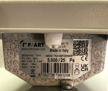 Fart Neon Transformer - 5002/25 P. e.