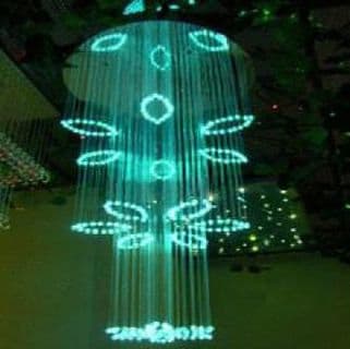 Fibre Optic chandelier - FLOWER