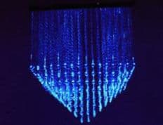 Fibre Optic chandelier - PYRAMID