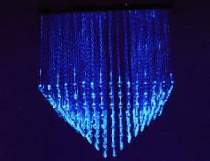 Fibre Optic chandelier - PYRAMID