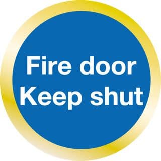 Fire Door Keep Shut Wall & Door Sign