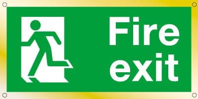 Fire Exit 1 Wall & Door Sign