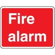 Fire Safety Sign - Fire Alarm Text 047