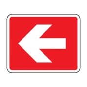 Fire Safety Sign - Fire Arrow Left 015
