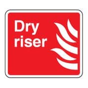 Fire Safety Sign - Fire Dry powder 025