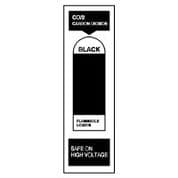 Fire safety sign - Fire Extinguisher BLACK