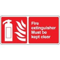 Fire safety sign - Fire Extinguisher Must 033