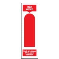 Fire safety sign - Fire Extinguisher Water 121