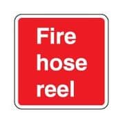 Fire safety sign - Fire Hose Reel Text 072