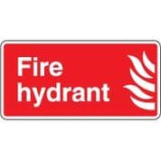 Fire safety sign - Fire Hydrant 2 074