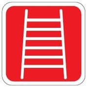 Fire safety sign - Fire Ladder 095