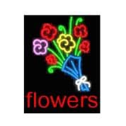 Flowers Neon Sign