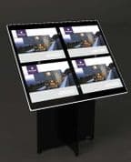 Free standing LED Light Poster Pockets