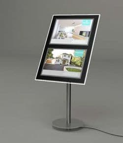 Free standing LED Light Poster Pockets - Zirius