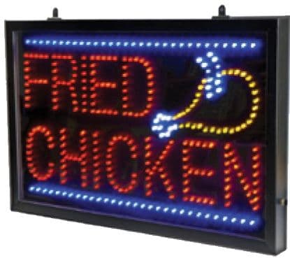 Fried Chicken LED Sign2