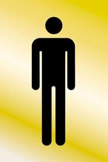Gents Wall & Door Sign