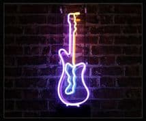 Guitar Neon Sign