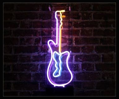 Guitar Neon Sign