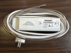Hansen EVG 20/8 ELD Electronic Neon Convertor White Colour - Long Lead