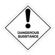 Hazard safety sign - Dangerous Substance 009