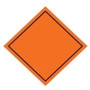 Hazard safety sign - Explosive Blank 028