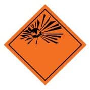 Hazard safety sign - Explosive Symbol 030