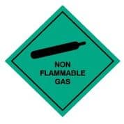 Hazard safety sign - Non Flammable Gas 046