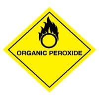 Hazard safety sign - Organic Peroxide 048