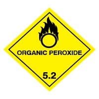 Hazard safety sign - Organic Peroxide 049
