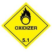 Hazard safety sign - Oxidizer (5.1) 052