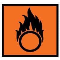 Hazard safety sign - Oxidizing 053
