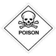 Hazard safety sign - Poison 056