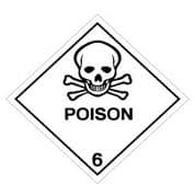 Hazard safety sign - Poison (6) 057