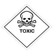 Hazard safety sign - Toxic 065