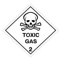 Hazard safety sign - Toxic (2) 066